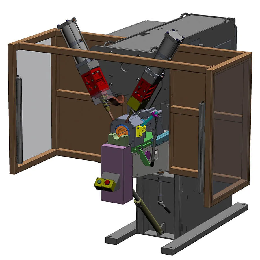 Multi-spot welding machine