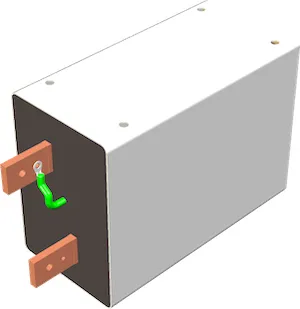 Pulse transformer 1,2kJ